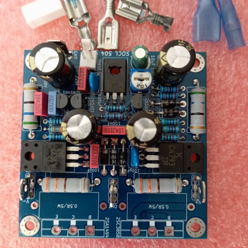 Jual Kit Power Amplifier Socl 504 Original | Shopee Indonesia