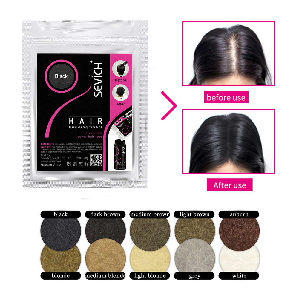 Jual SEVICH Hair Fiber Powder/Spray Applicator (25 g) Shopee Indonesia
