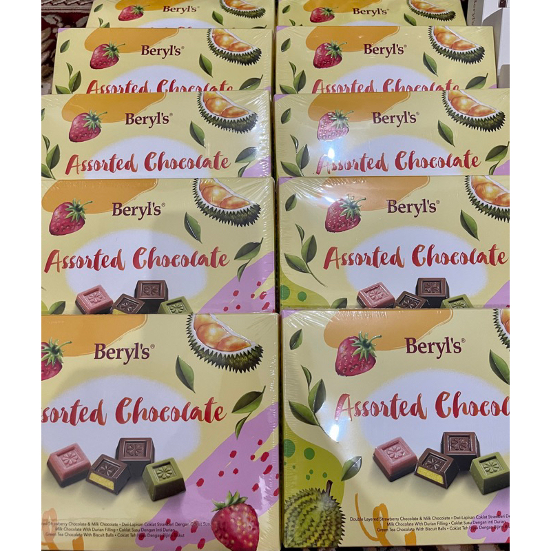 Jual Beryls Assorted Coklat 100gr / Coklat Made In Malaysia / Coklat ...