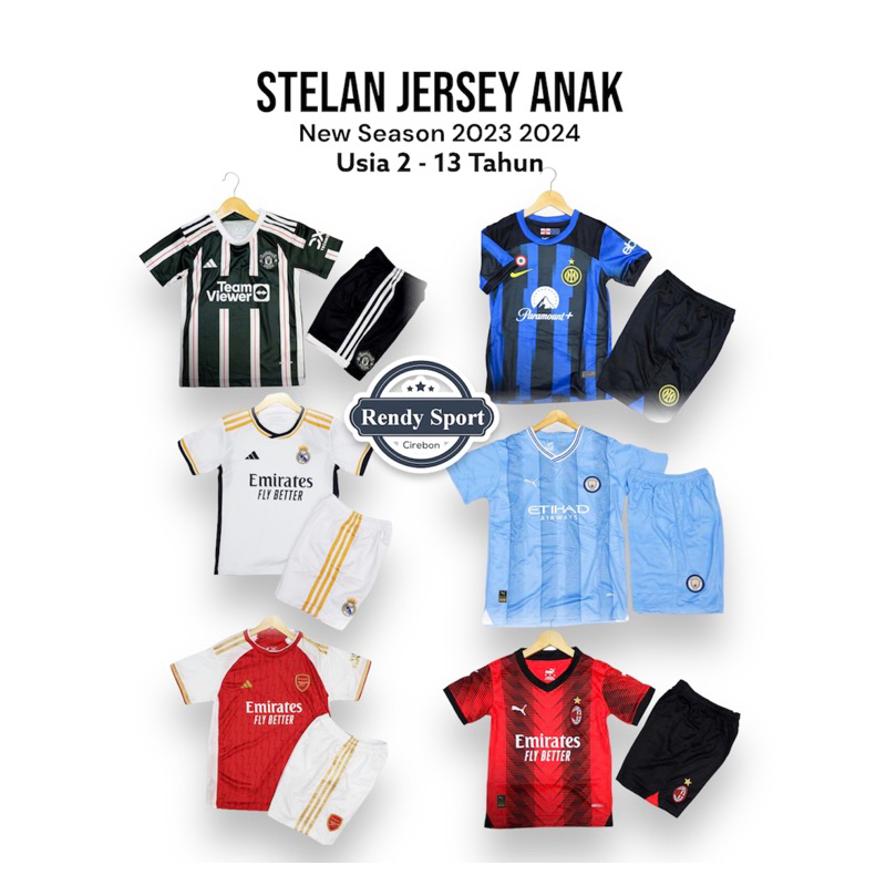 Jual JERSEY ANAK GO (2 - 13 Tahun) Kids | Shopee Indonesia