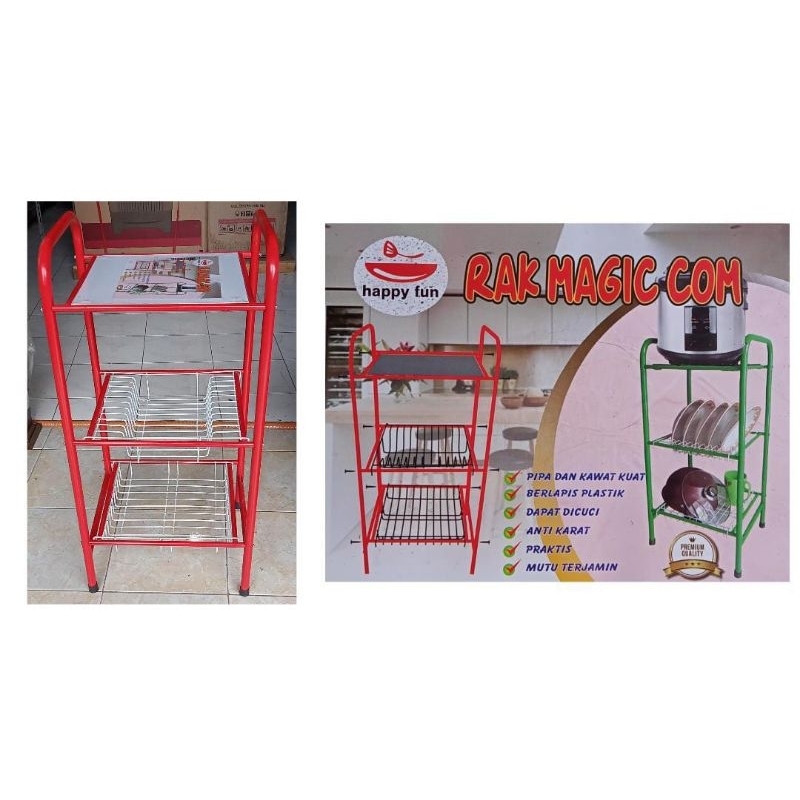 Jual RAK MAGIC COM PIPA BULAT | Shopee Indonesia