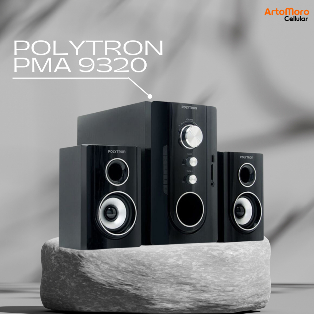 Jual Polytron PMA 9320 Bluetooth Speaker Multimedia - Hitam | Shopee ...