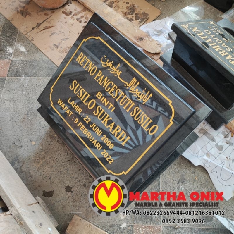 Jual Maesan Box Makam Marmer, Batu Nisan Makam Marmer premium | Shopee ...