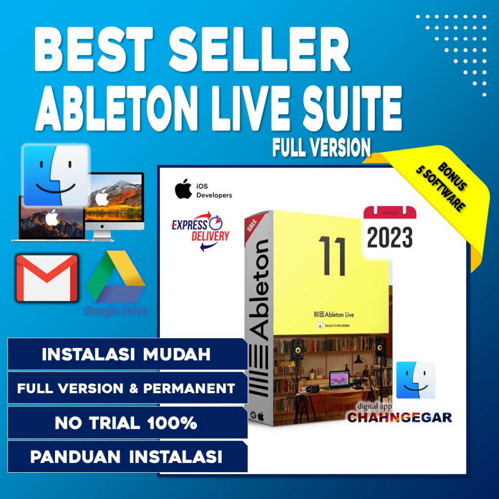 Jual DAW Ableton Live Suite 12 for Mac OS Full Lisensi Lifetime ...