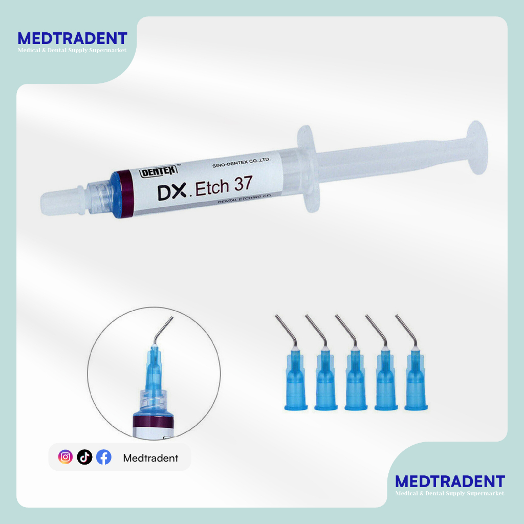 Jual Dx Etch 37 Dental Etching Gel (Blue) Shopee Indonesia