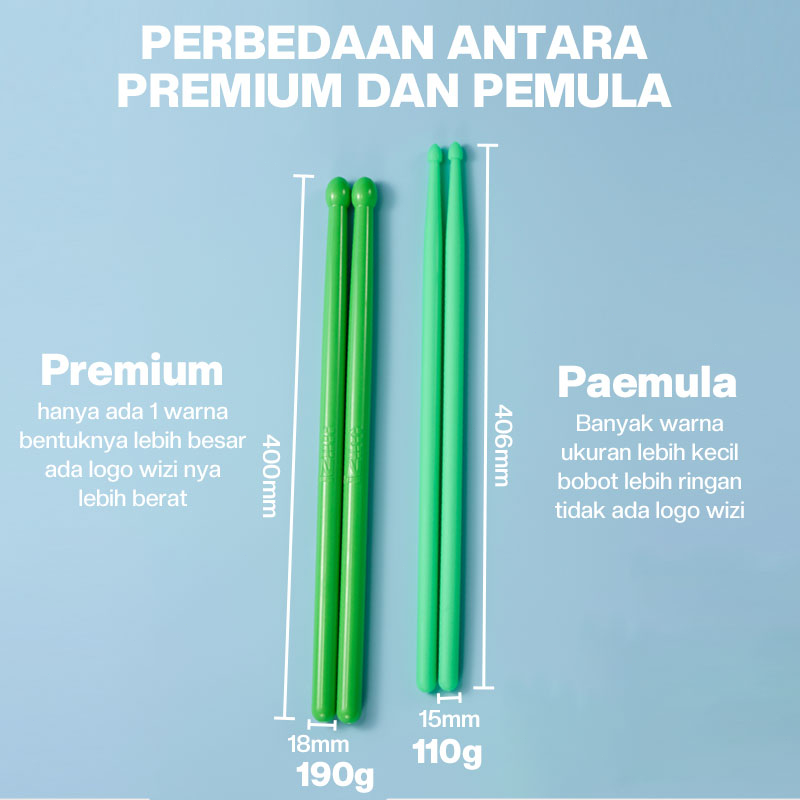 Jual WiZi Poundfit Set Ripstick Stick190g Pound Fit Stick Workout ...