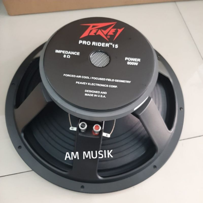 Jual SPEAKER COMPONENT PEAVEY PRO RIDER 15 INCH 800 WATT VC 3 INCH ...