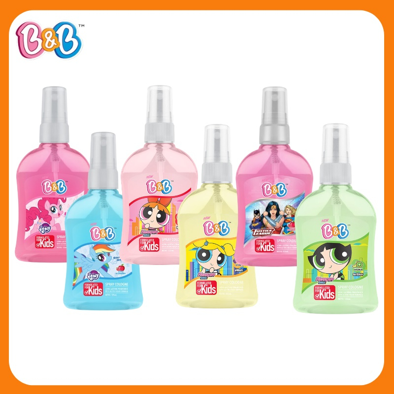 Jual B&B Kids Spray Cologne My Little Pony / Powerpuff Girls 125 Ml ...