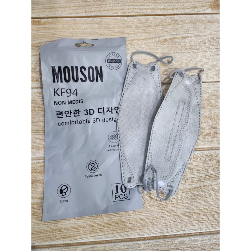 Jual PART 2 MOUSON KF94 EMBOS MASKER PREMIUM KF94 MOUSON 4PLY MEDICAL