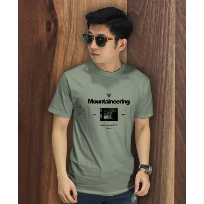 Jual Kaos pria distro hijau sage simple terbaru | Shopee Indonesia