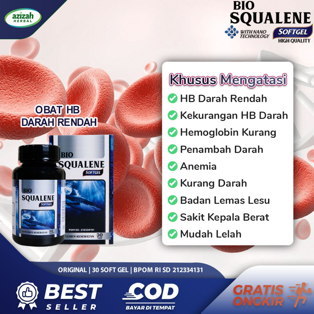 Jual Obat Peningkat Hb Darah Rendah Hemoglobin Kurang Sel Darah Merah