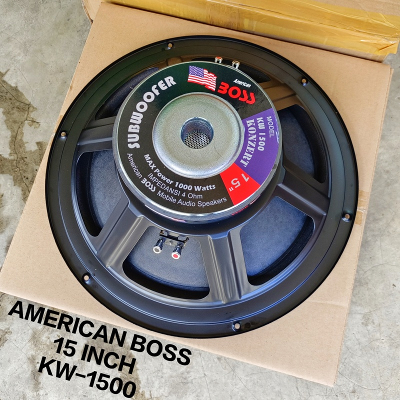 Boss best sale 15 subwoofer