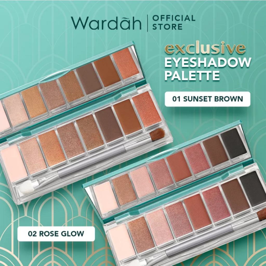 Jual Wardah Exclusive Eyeshadow Palette Shopee Indonesia
