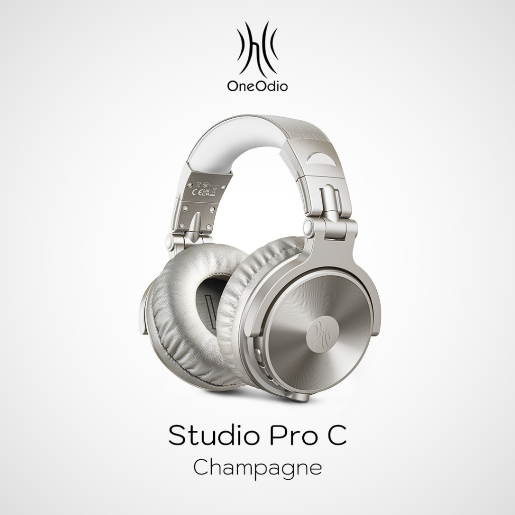 Jual OneOdio Studio Wireless Pro C Bluetooth Headphones - Champagne ...