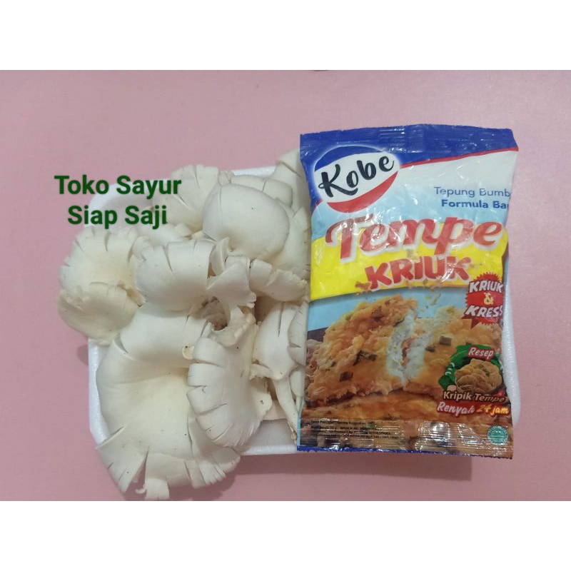 Jual Jamur Tiram Goreng Crispy Paket Jamur Goreng Sayur Box Praktis