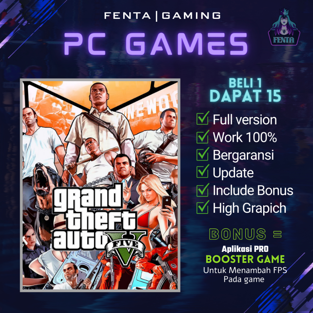 Jual GTA V GAME PC GAME LAPTOP Shopee Indonesia