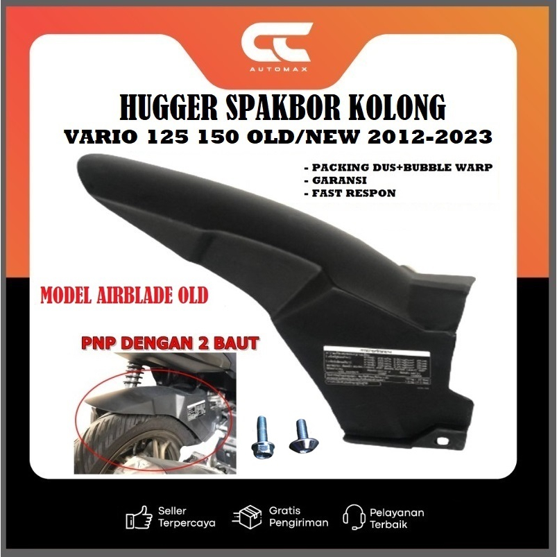 Jual Hugger Spakbor Kolong Airblade Vario Old All New Iss Cbs