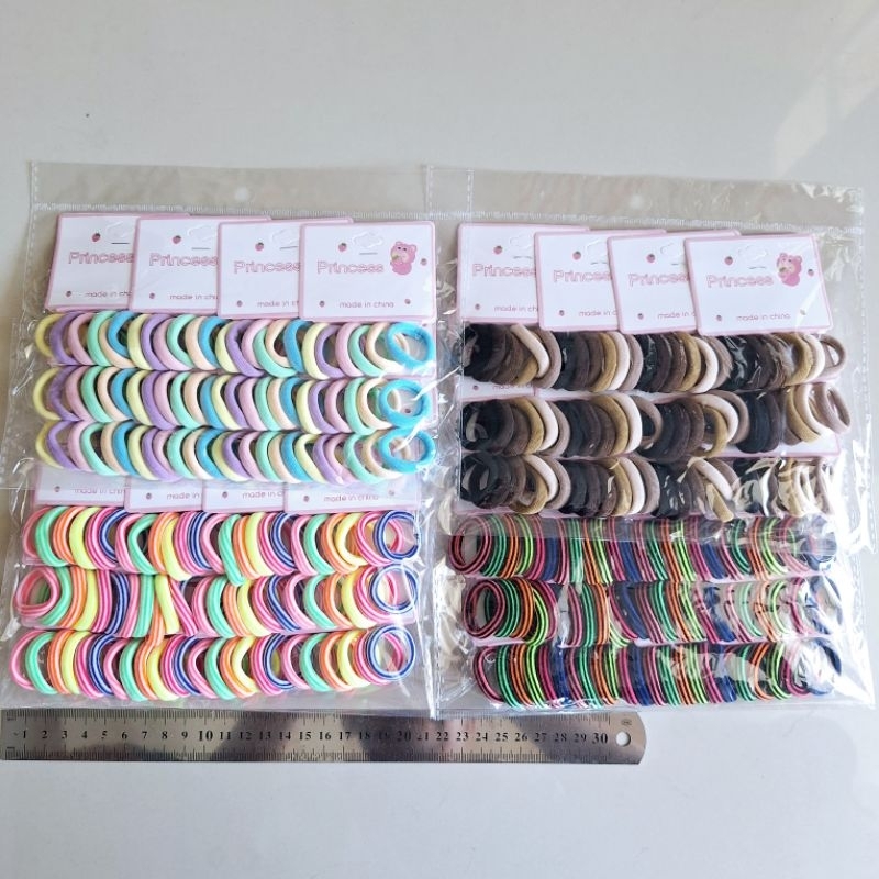 Jual Ikat Rambut Donat 72pcs Mini 3cm Per Pack Yfa Grosir | Shopee ...