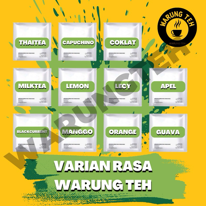 Jual WRTEH VARIAN RASA 1 RENCENG ISI 10 SACHET 24GR | Shopee Indonesia