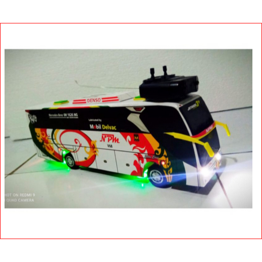 Jual Mobil Bus Bis Miniatur Telolet Basuri Remote Control Jumbo Full