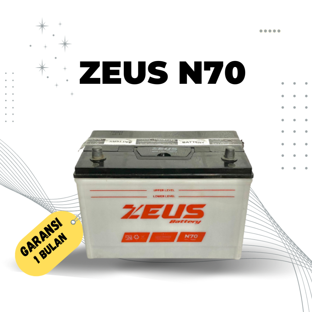 Jual Aki mobil Mitsubishi ISUZU Truck JCR ZEUS BATTERY N70 | Shopee