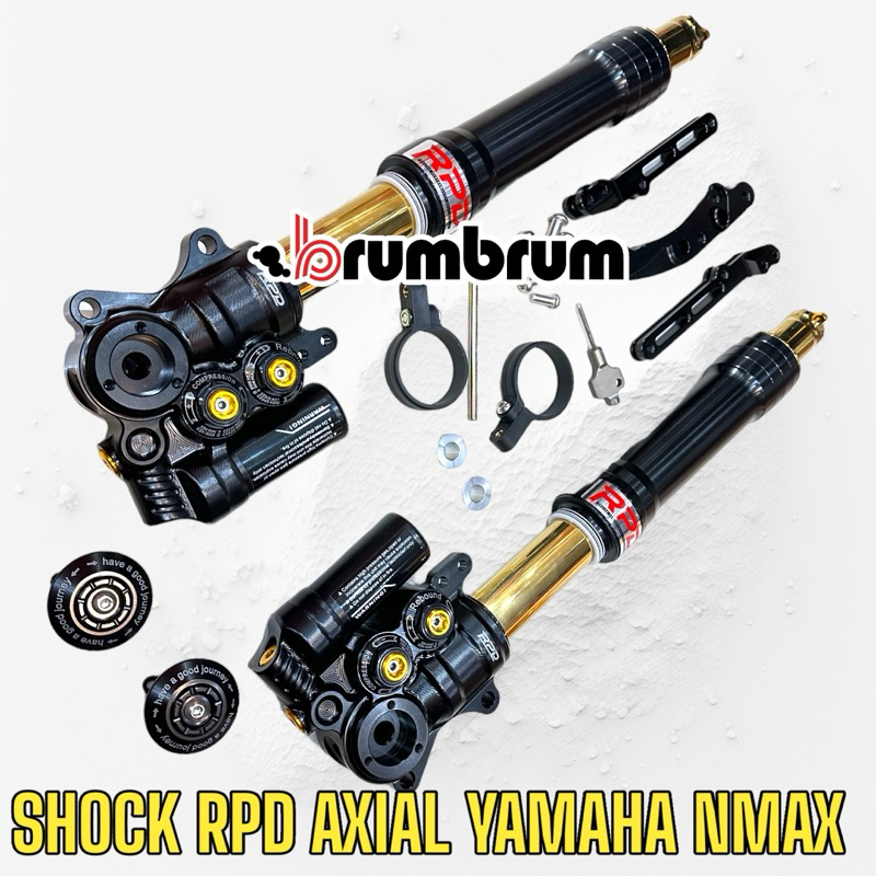 Jual UPSIDEDOWN DEPAN YAMAHA NMAX OLD DAN NMAX NEW / SHOCK DEPAN RPD ...