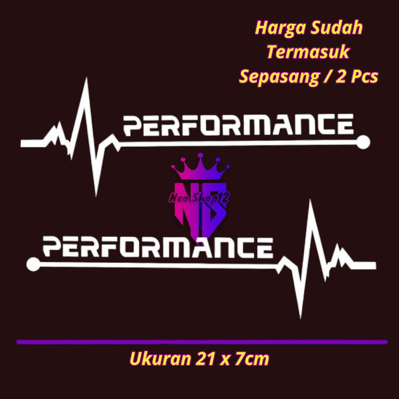 Jual Stiker Cutting Performance 2pcs / Sepasang Kanan kiri untuk Body ...