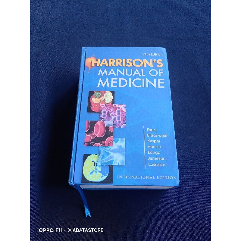 Jual Buku Harrison S Manual Of Medicine Fauci Braunwald Shopee Indonesia