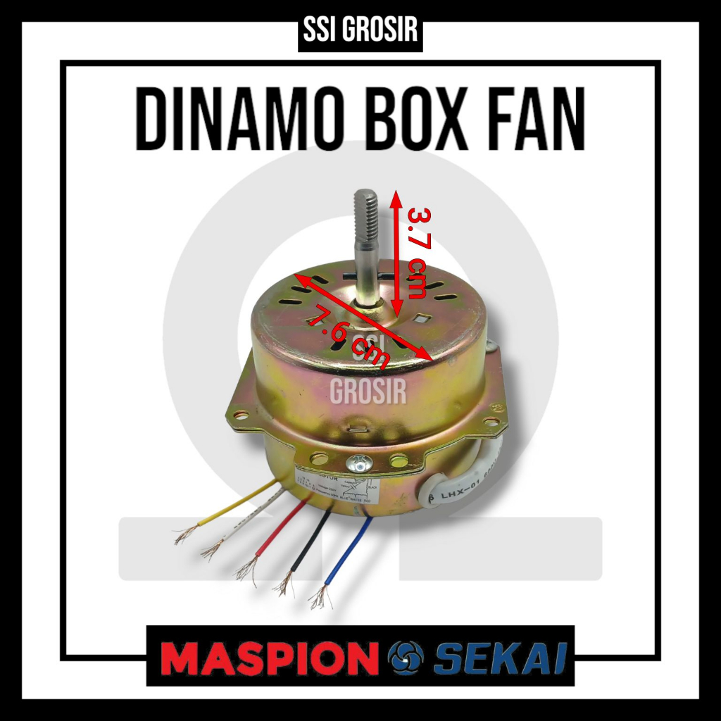 Jual Dinamo Kipas Mesin Box Fan Maspion Motoran Kipas Multi Exhaust Dan Kipas Kotak Shopee 9832