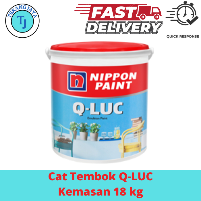Jual Cat Tembok Qluc 18kg Nippon Paint Besar Pail Shopee Indonesia