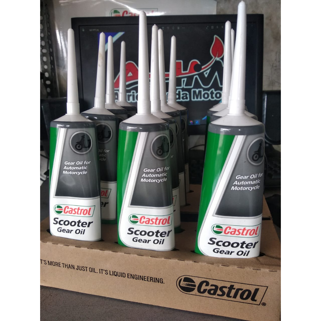 Jual Oli Gardan Motor Castrol SCOOTER GEAR OIL 80W90 120ml Shopee