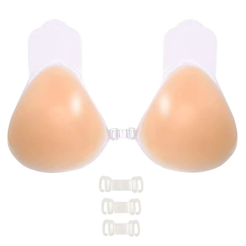 Silikon Bra Push Up Bra Tempel Tanpa Tali Wedding Invisible Push Up PAKAI BOX | AutoStock