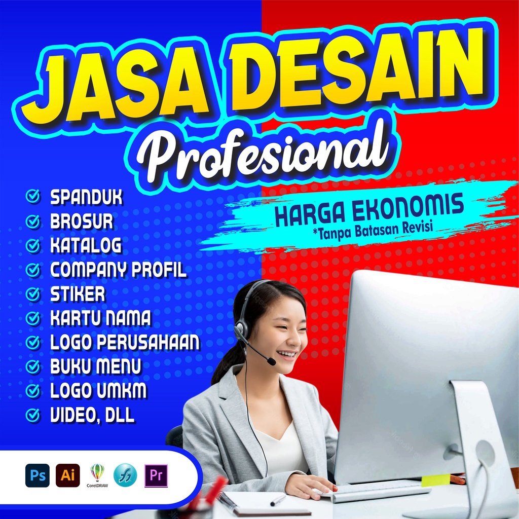 Jual Jasa Desain Grafis Desain Logo Banner Spanduk Sertifikat Brosur Kemasanan Dll