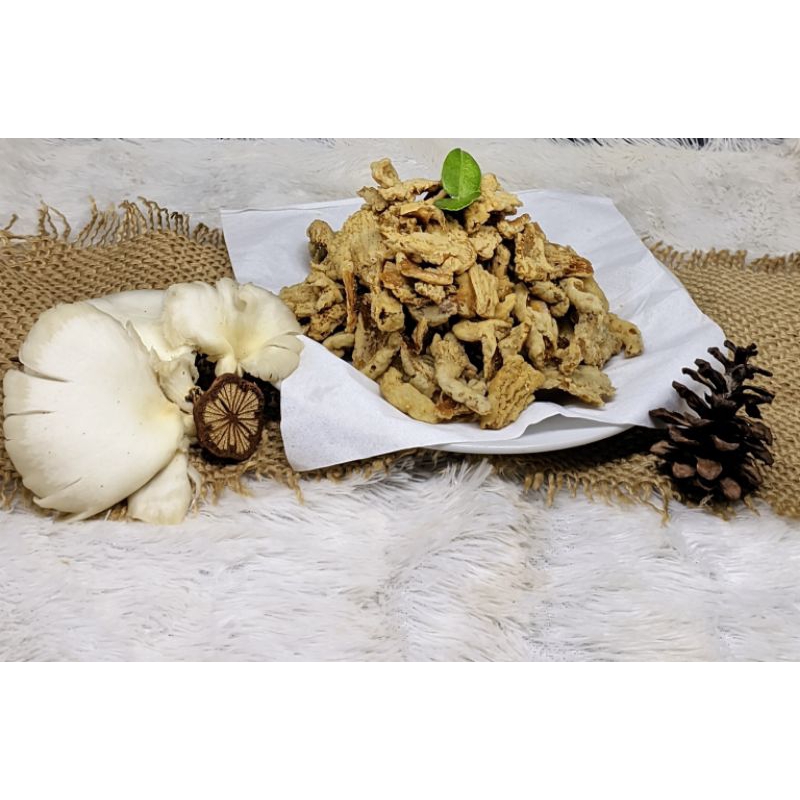 Jual Jamur crispy 250g jamur tiram crispy, enak dan gurih Shopee