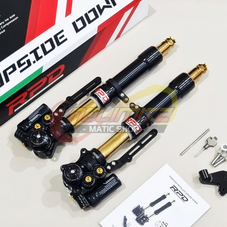 Jual Upside Down RPD Racing Radial V2 Shock Depan Tabung Yamaha NMAX ...