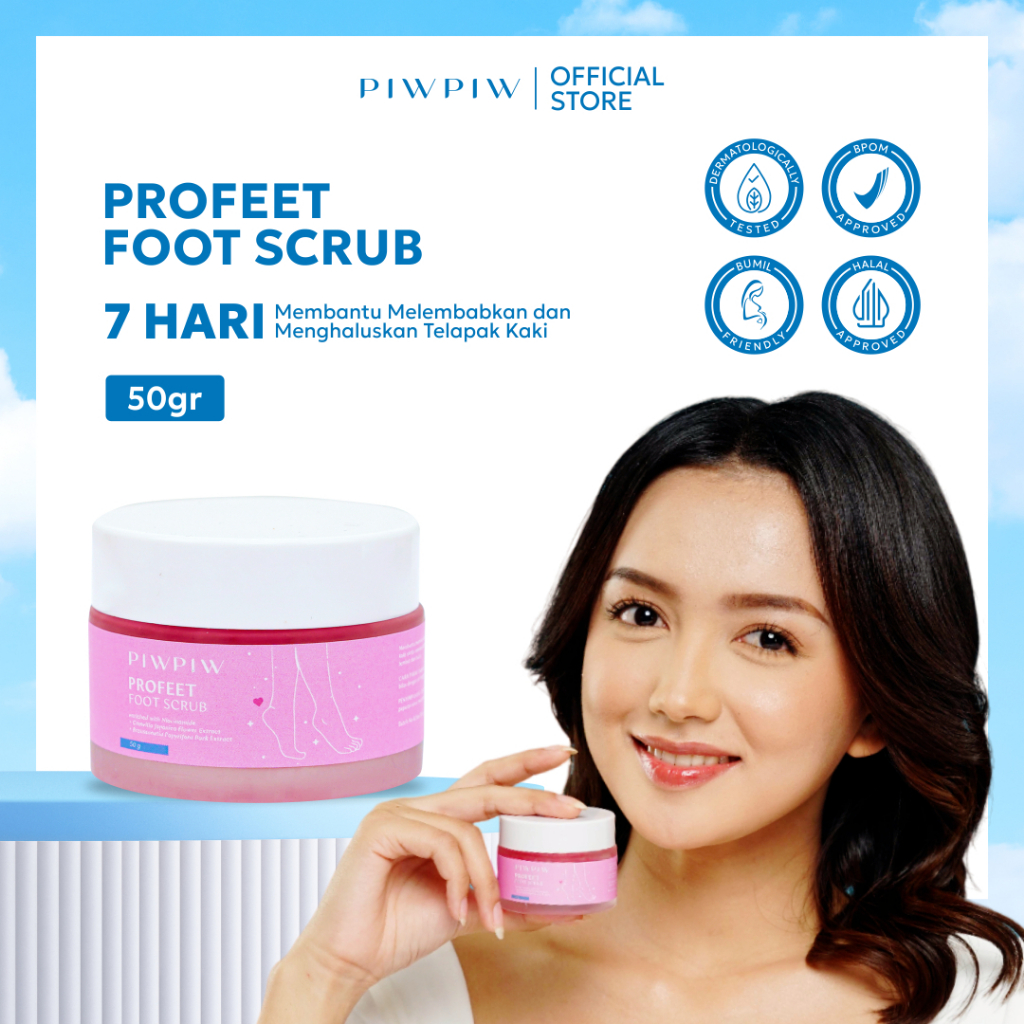 Jual PIW PIW Foot Scrub Merawat Kaki Pecah Pecah Pengangkat Sel Kulit