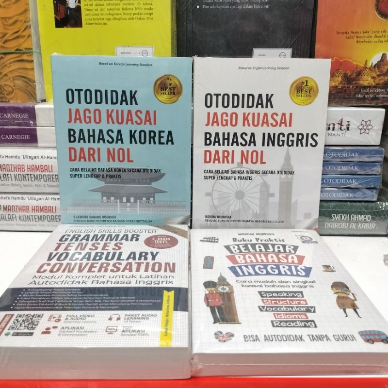 Jual Paket Buku Otodidak Jago Kuasai Bahasa Korea Dari Nol Otodidak