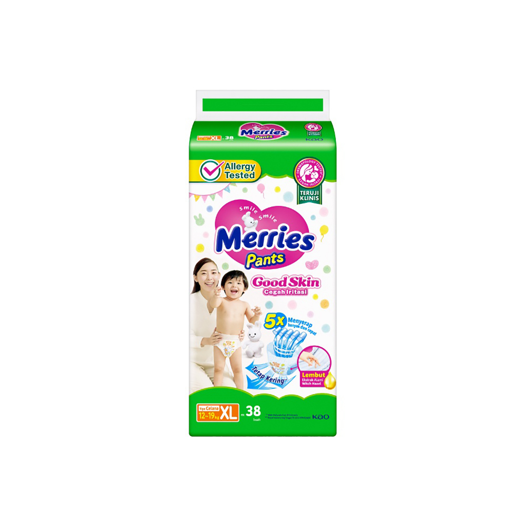 Jual Bisa COD Merries Pants Good Skin Popok Celana NBS40/M34/L30/XL26 ...