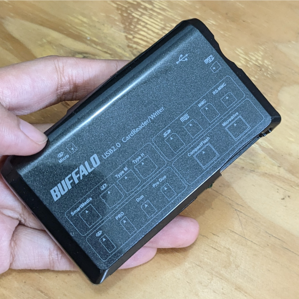 Jual smart media card reader buffalo smartmedia cardreader Shopee