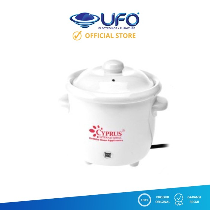 Jual CYPRUS SC0071 SLOW COOKER 6LT SC0071 WHITE Shopee Indonesia