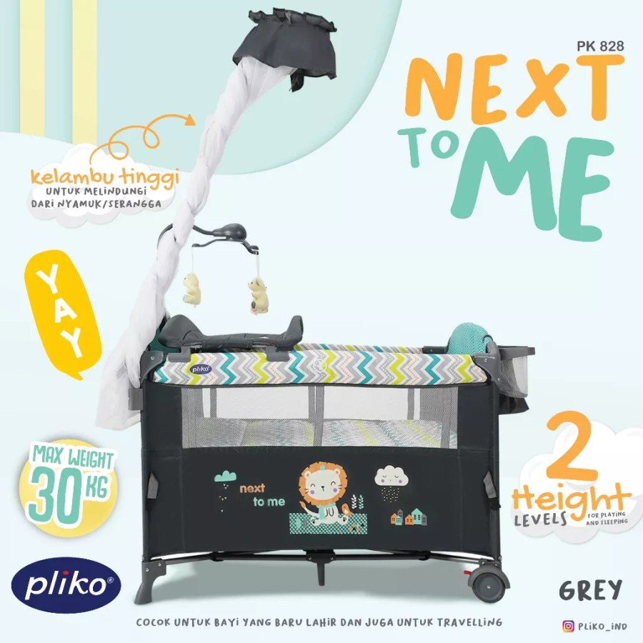 Jual Pliko B 828 SLR / Baby Box Ranjang Tempat Tidur Bayi | Shopee ...