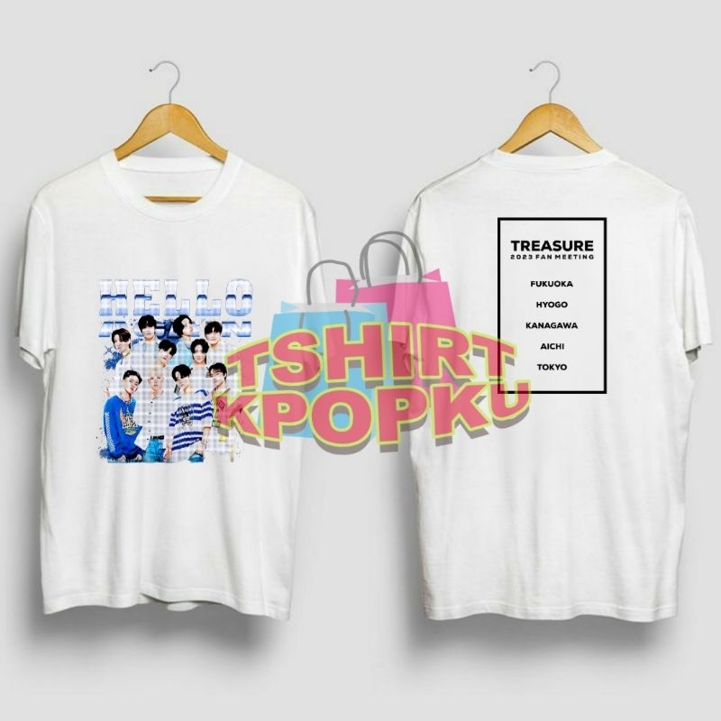Jual (cod) KAOS korean kpop Treasure HELLO AGAIN 2023 fan meeting ...