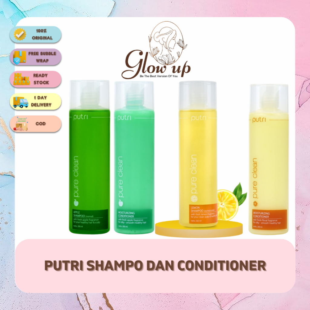 Jual Putri Paket Perawatan Lemon Wangi Segar Rambut Berkilau