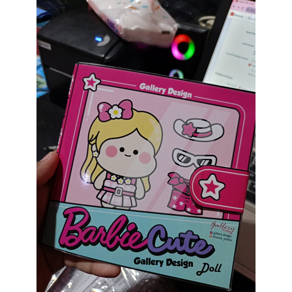 Jual BARBIE CUTE PAPERBOOK QUIETBOOK Mainan edukatif anak terbaru SUDAH ...