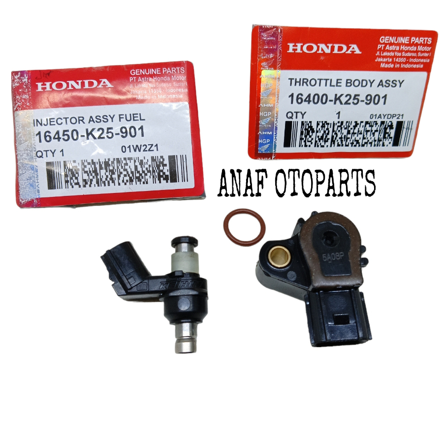 Jual PAKET 2 ITEM INJEKTOR INJECTOR+SENSOR TPS BEAT FI/BEAT ESP 2014 ...