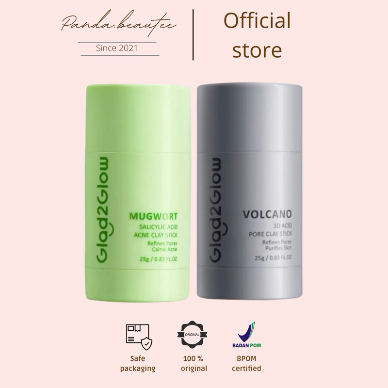 Jual PANDABEAUTEE Glad2Glow Clay Mask Stick 25g Shopee Indonesia