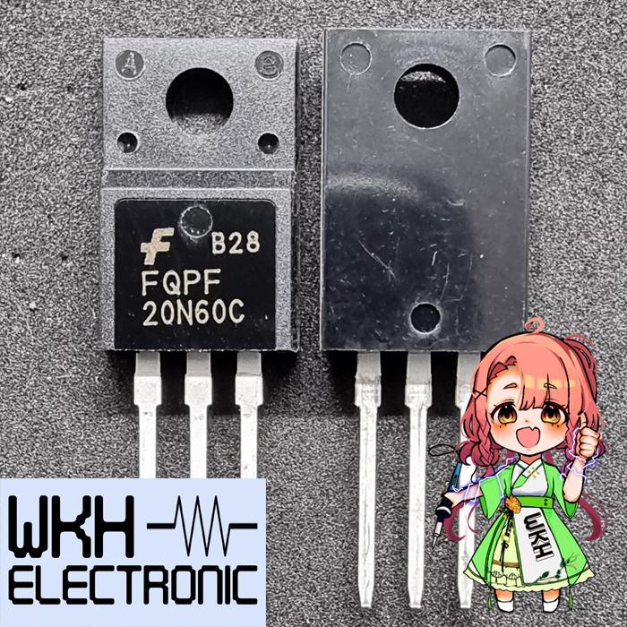 Jual FQPF20N60C FQPF20N60 20N60 P20NM60FP 60V N-Channel MOSFET TO-220 ...