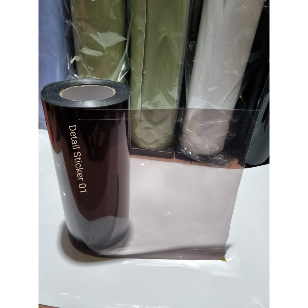 Jual Sticker Smoke Transparan Hybrid 3 layer / 3 lapisan lebar 30cm ...