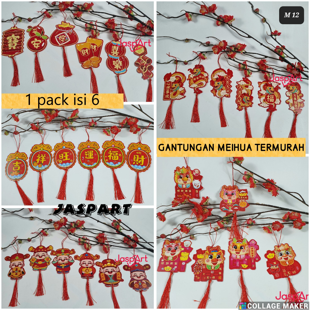 Jual GANTUNGAN HIASAN POHON IMLEK MEIHUA GANTUNGAN HAMPERS HIASAN