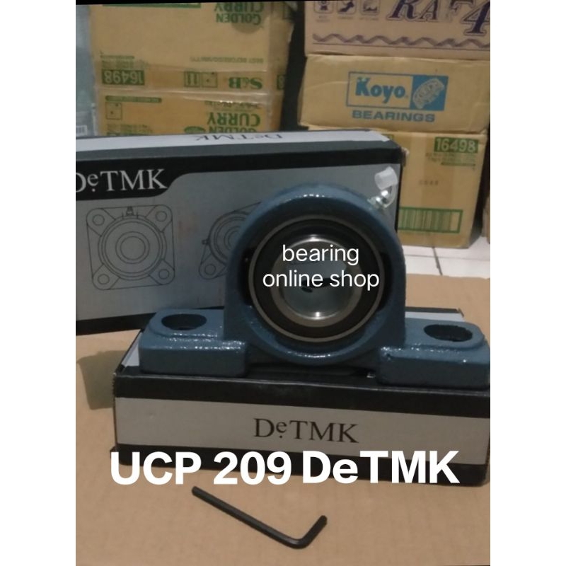 Jual Pillow Block Bearing UCP 209 DeTMK Shopee Indonesia